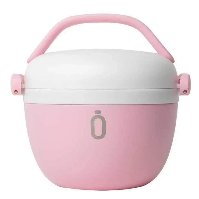 Fiambrera termo infantil color rosa