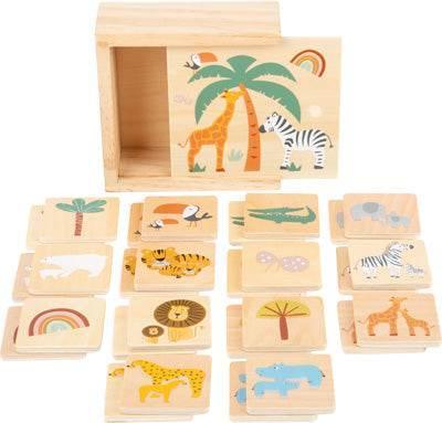Gioco in legno MEMORY SAFARI.
