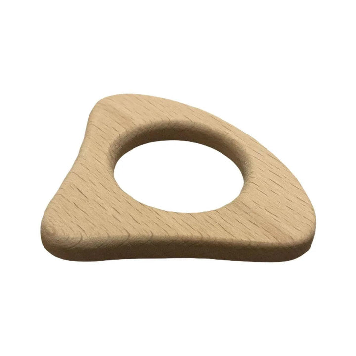 Anneau de dentition en bois naturel | Bimbi Montessori