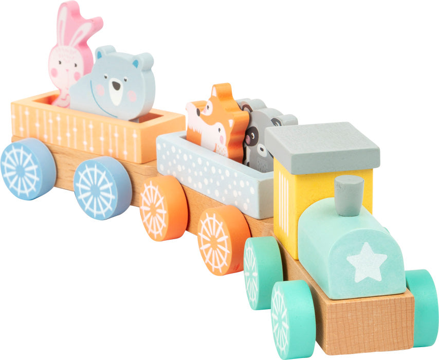 Tren de madera para jugar o decorar